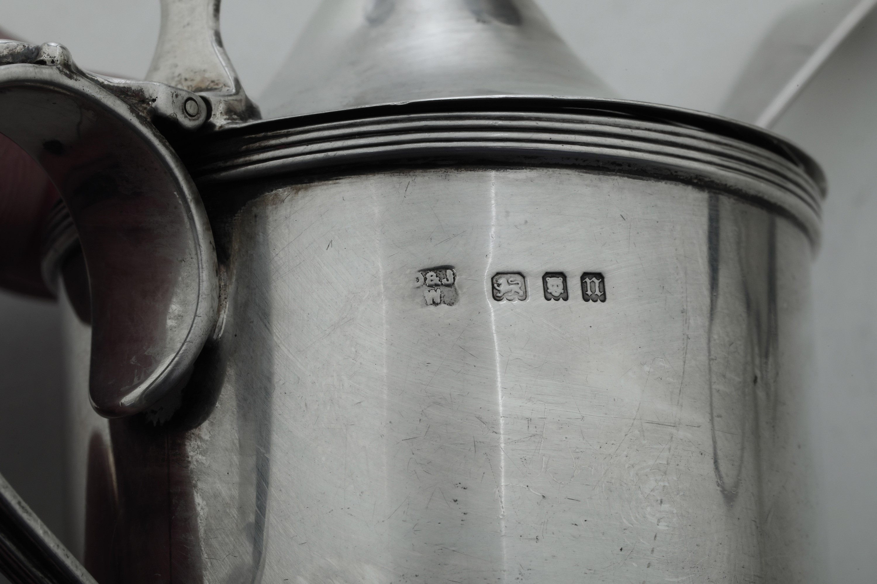 Various Silversmiths, Due mostardiere e due salsiere, Londra, XIX-XX secolo