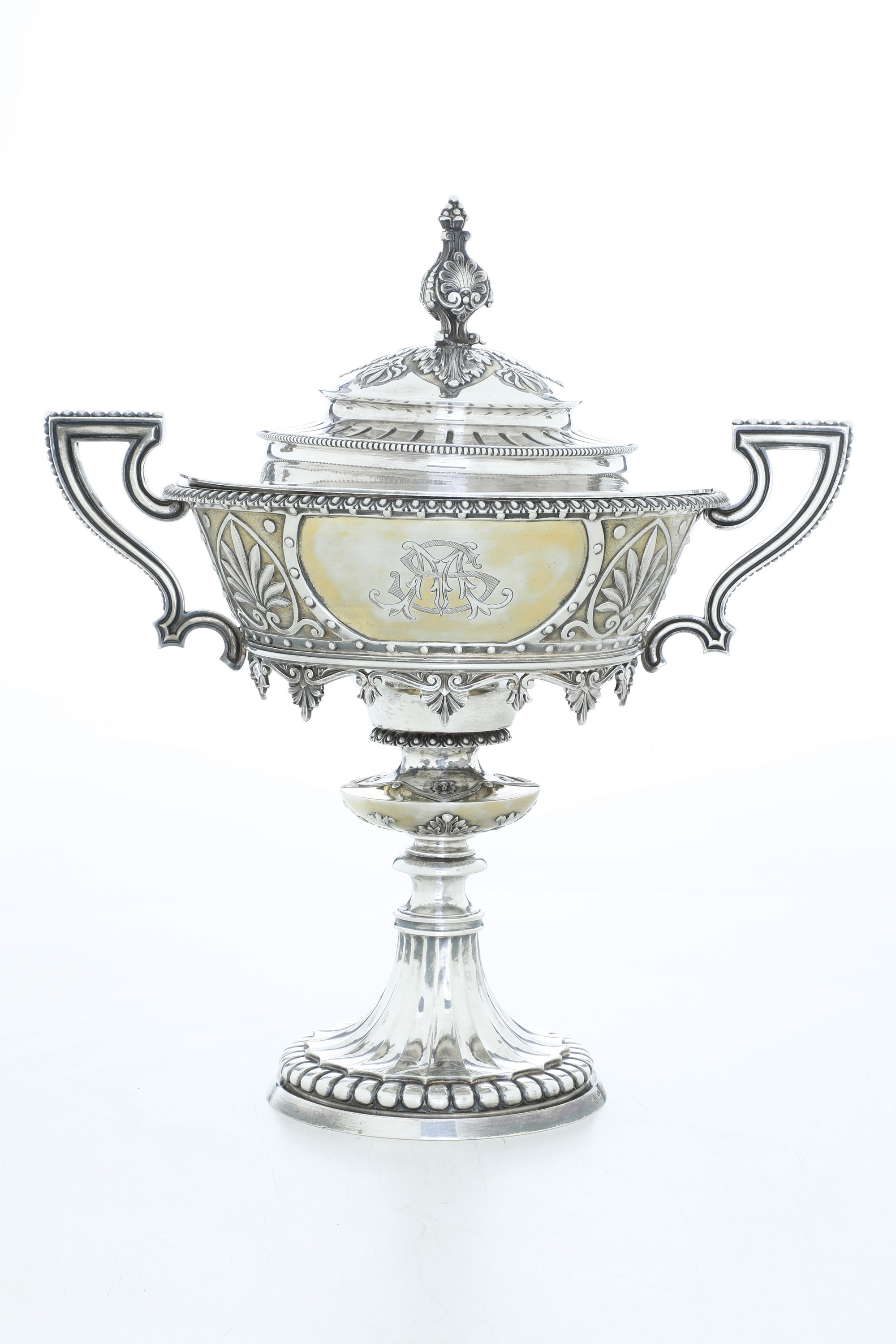 Coppa con Manici. Londra 1871, Marchio Dell'argentiere Non Identificato