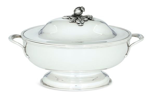 Equelle. Argenteria italiana del XX secolo, argentiere Angelo Schiavon, Treviso