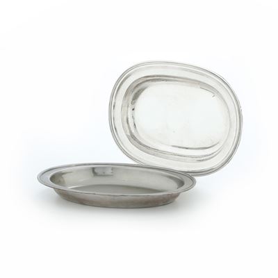 Due Ciotole da Portata Ovali. Argenteria Italiana del XX Secolo