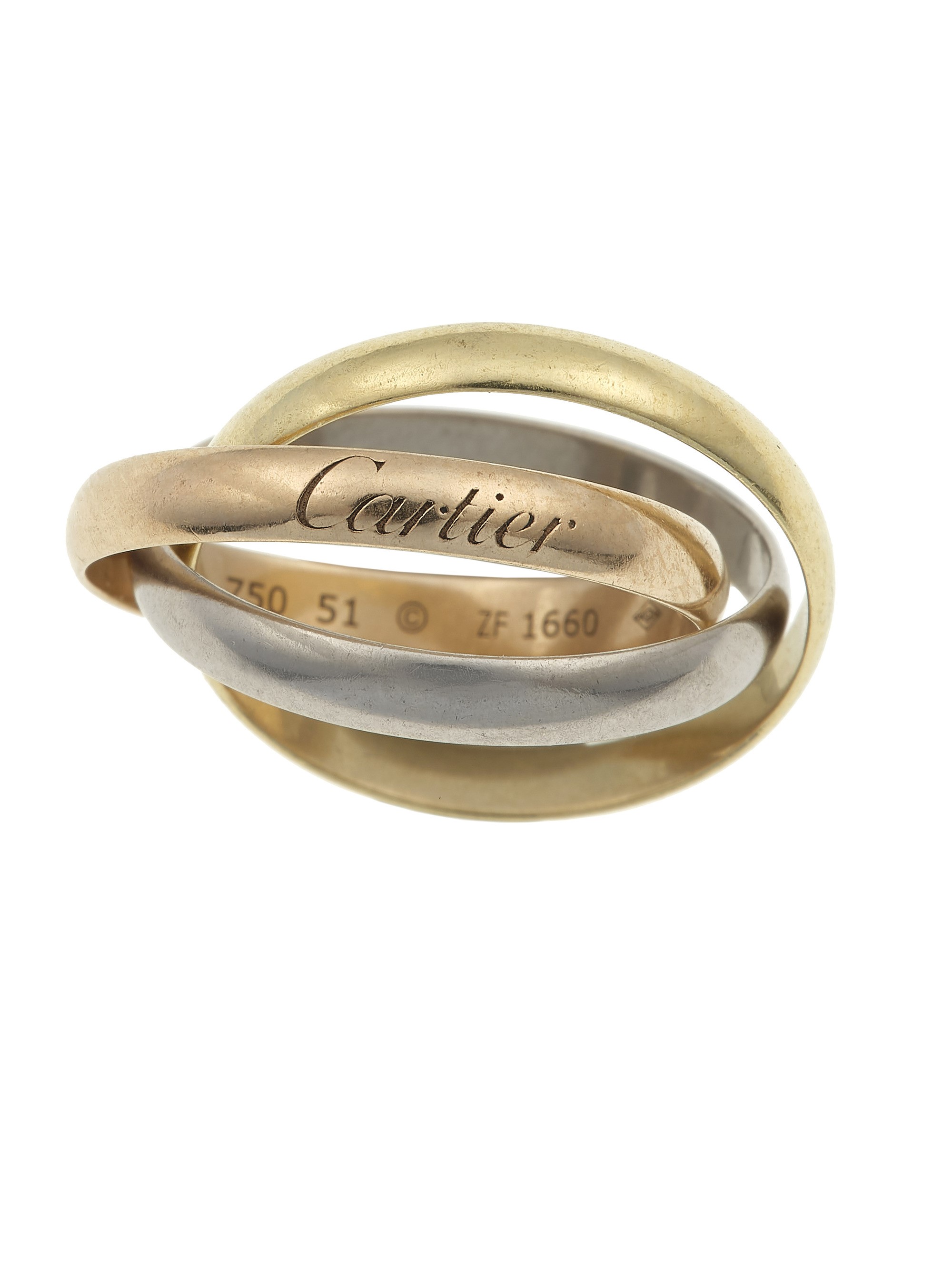 Cartier. Anello "trinity"