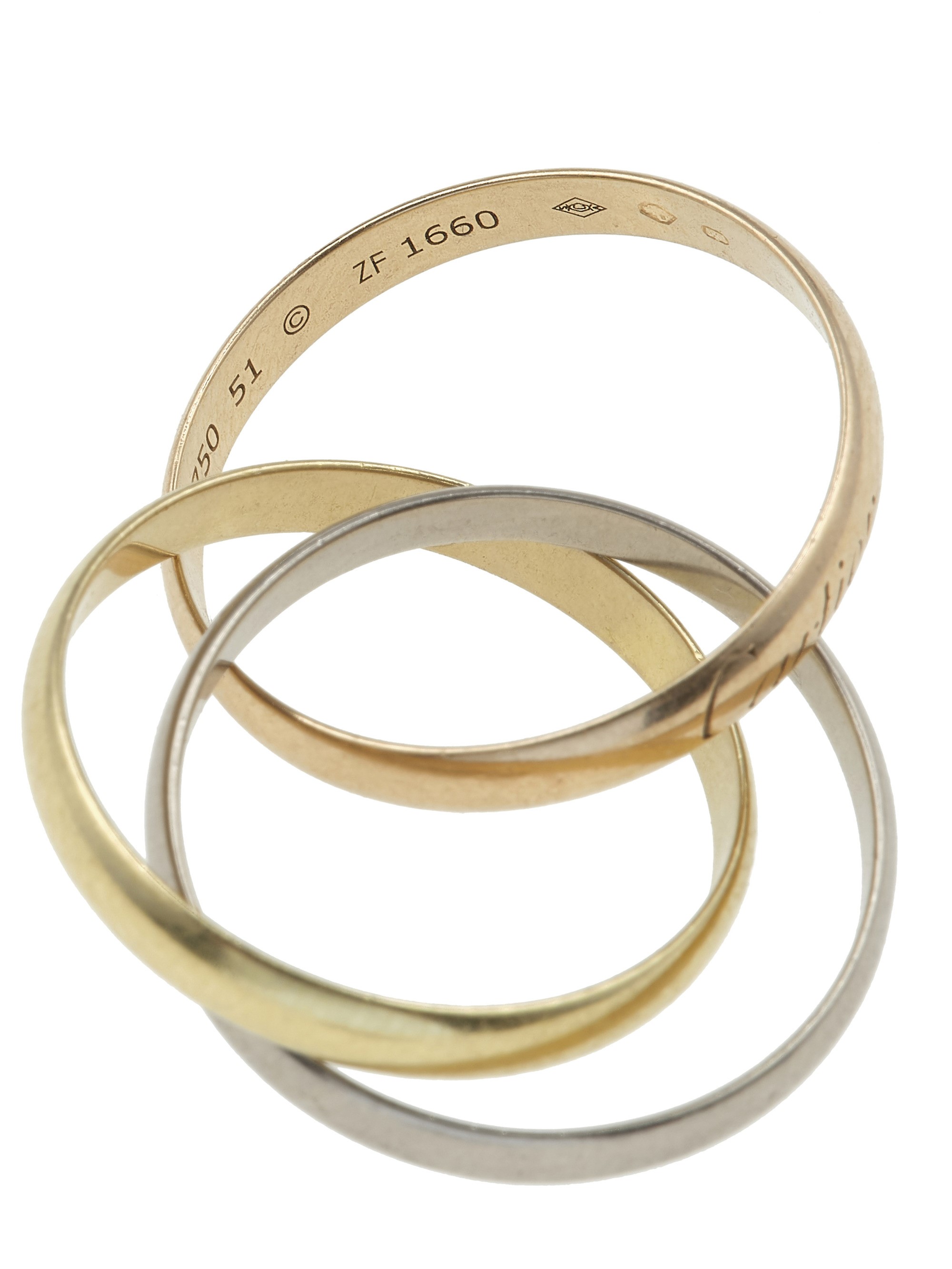 Cartier. Anello "trinity"