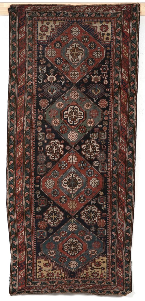 Tappeto Caucaso fine XIX inizio XX secolo