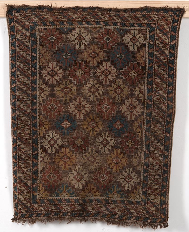 Tappeto Shirvan Caucaso, fine XIX secolo  - Auction Fine Carpets - Cambi Casa d'Aste