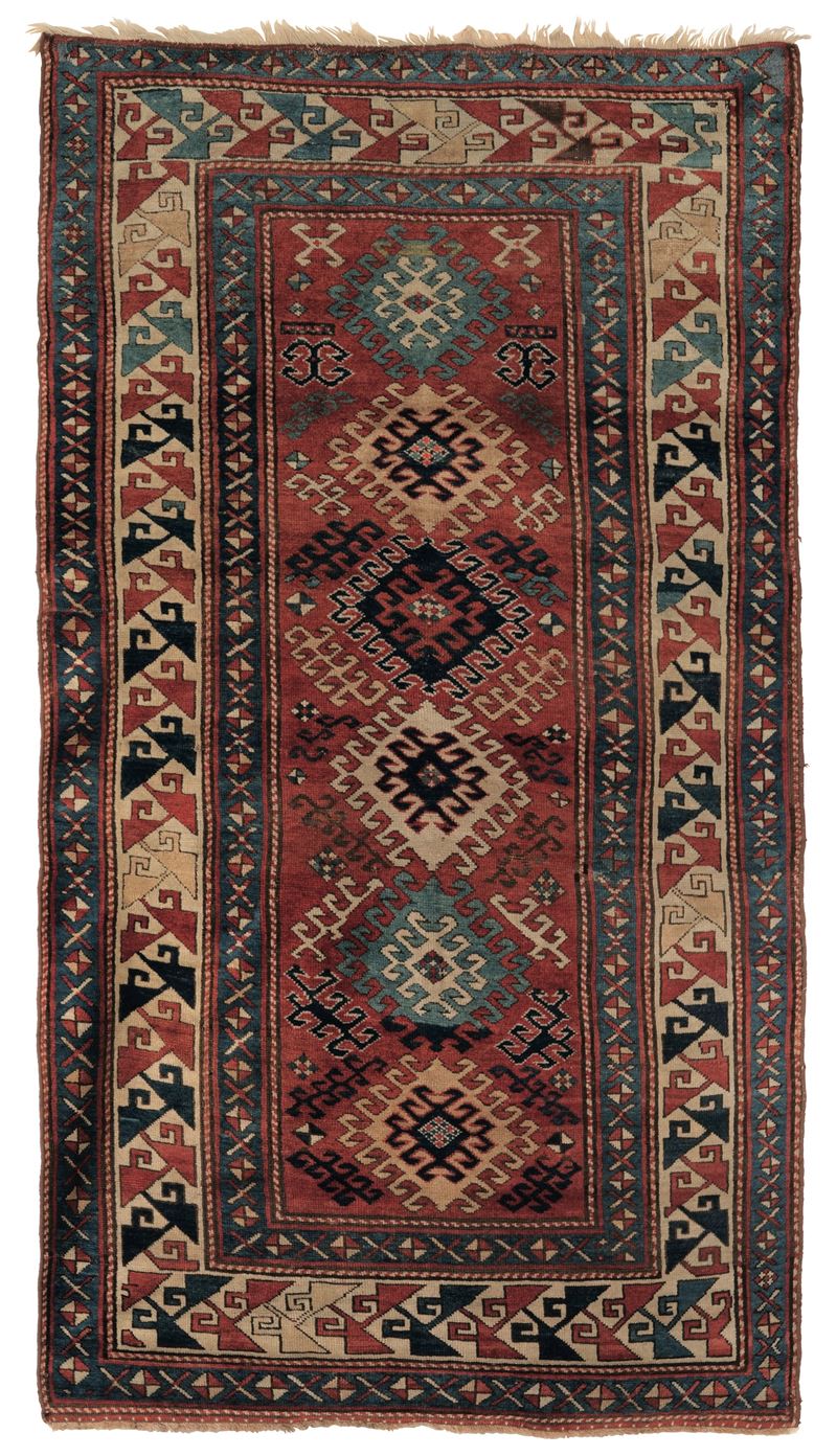 Tappeto Kazak, Caucaso seconda metà del XIX secolo  - Auction Fine Carpets and Rugs - Cambi Casa d'Aste
