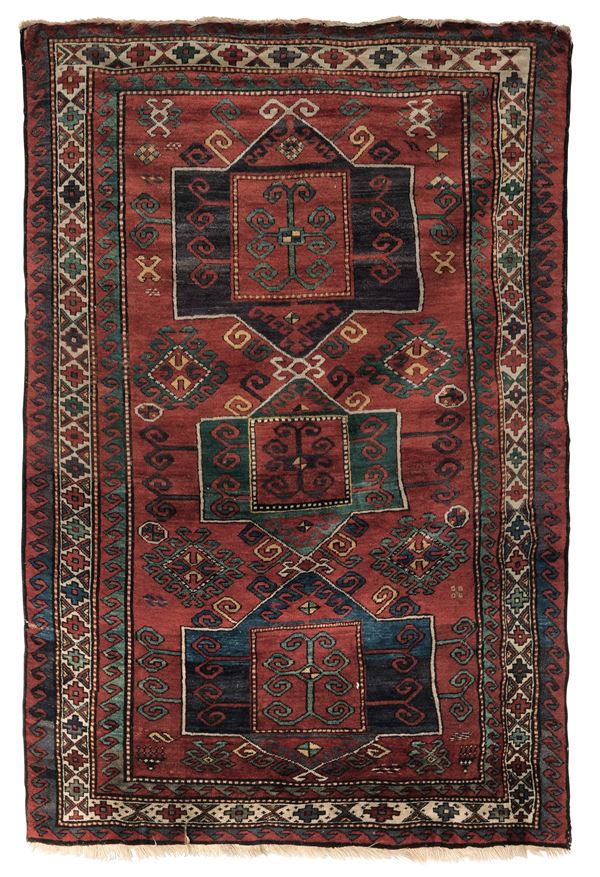 Tappeto Kazak Caucaso fine XIX inizio XX secolo