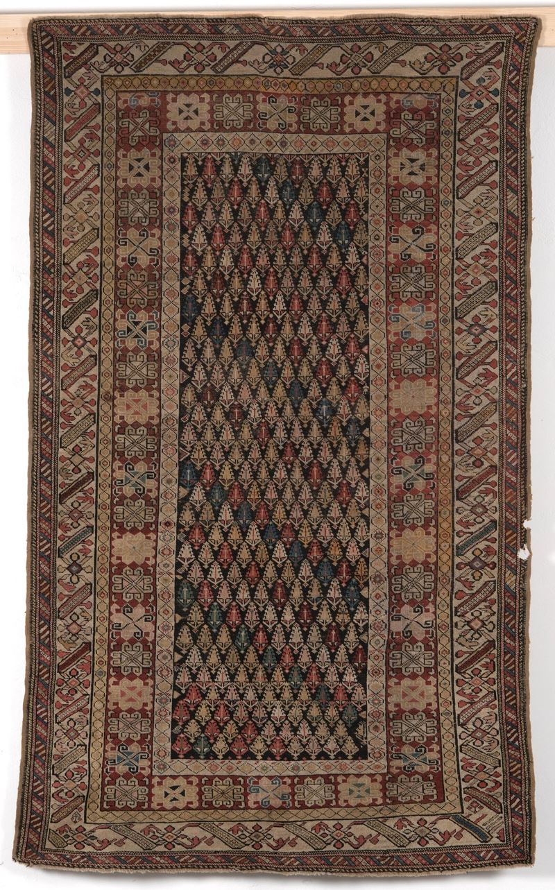 Tappeto Caucaso, fine XIX inizio XX secolo  - Asta Tappeti Antichi - Cambi Casa d'Aste