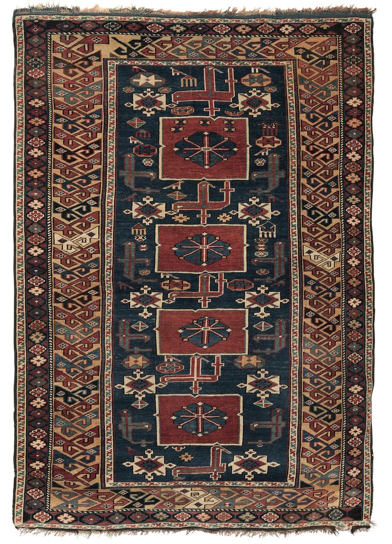 Tappeto Shirvan Kuba, Caucaso fine XIX secolo  - Auction Fine Carpets and Rugs - Cambi Casa d'Aste