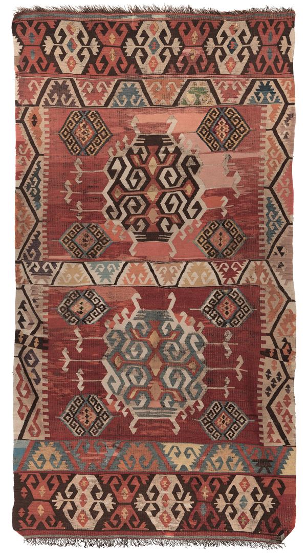 Kilim Caucaso fine XIX secolo