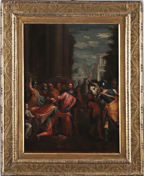 Scuola veneta del XVI secolo Episodio tratto dal Nuovo Testamento