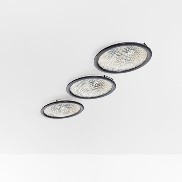 Stilnovo - Tre lampade a plafone