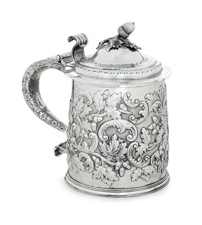 Tankard. Londra Prima Metà del XVIII Secolo.