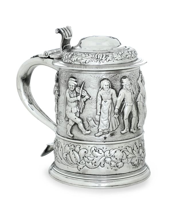 Tankard. Possibile Londra 1717, argentiere Thomas Mason