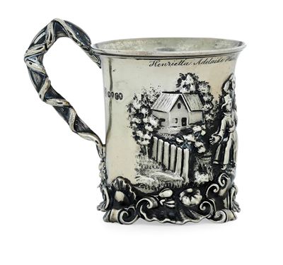 Mug. Londra 1838, Argentiere C.reily & G. Storer