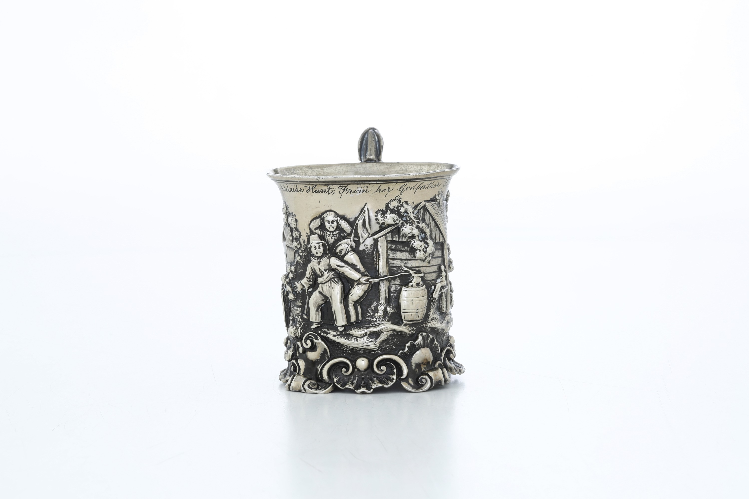 Mug. Londra 1838, Argentiere C.reily & G. Storer