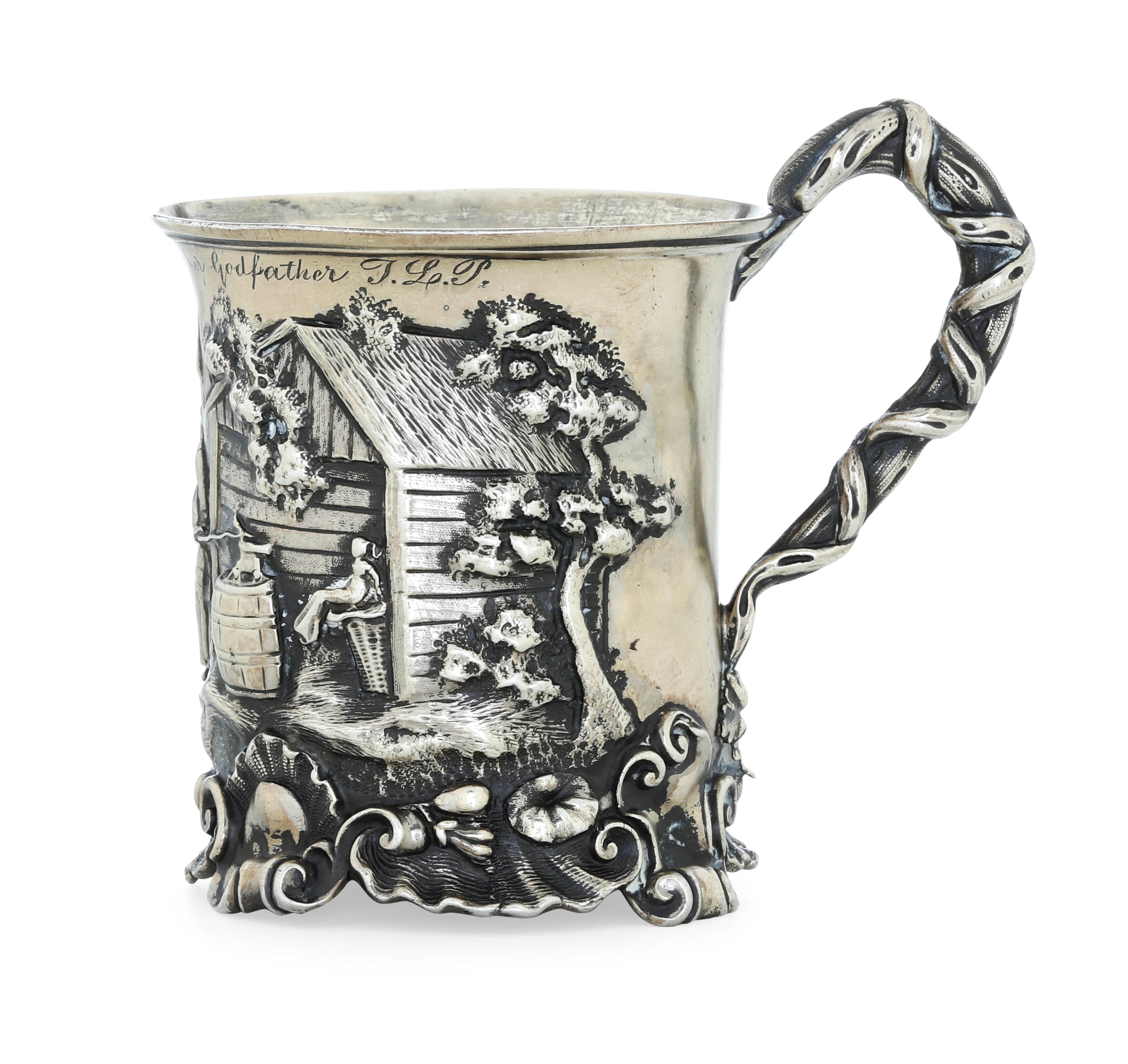 Mug. Londra 1838, Argentiere C.reily & G. Storer