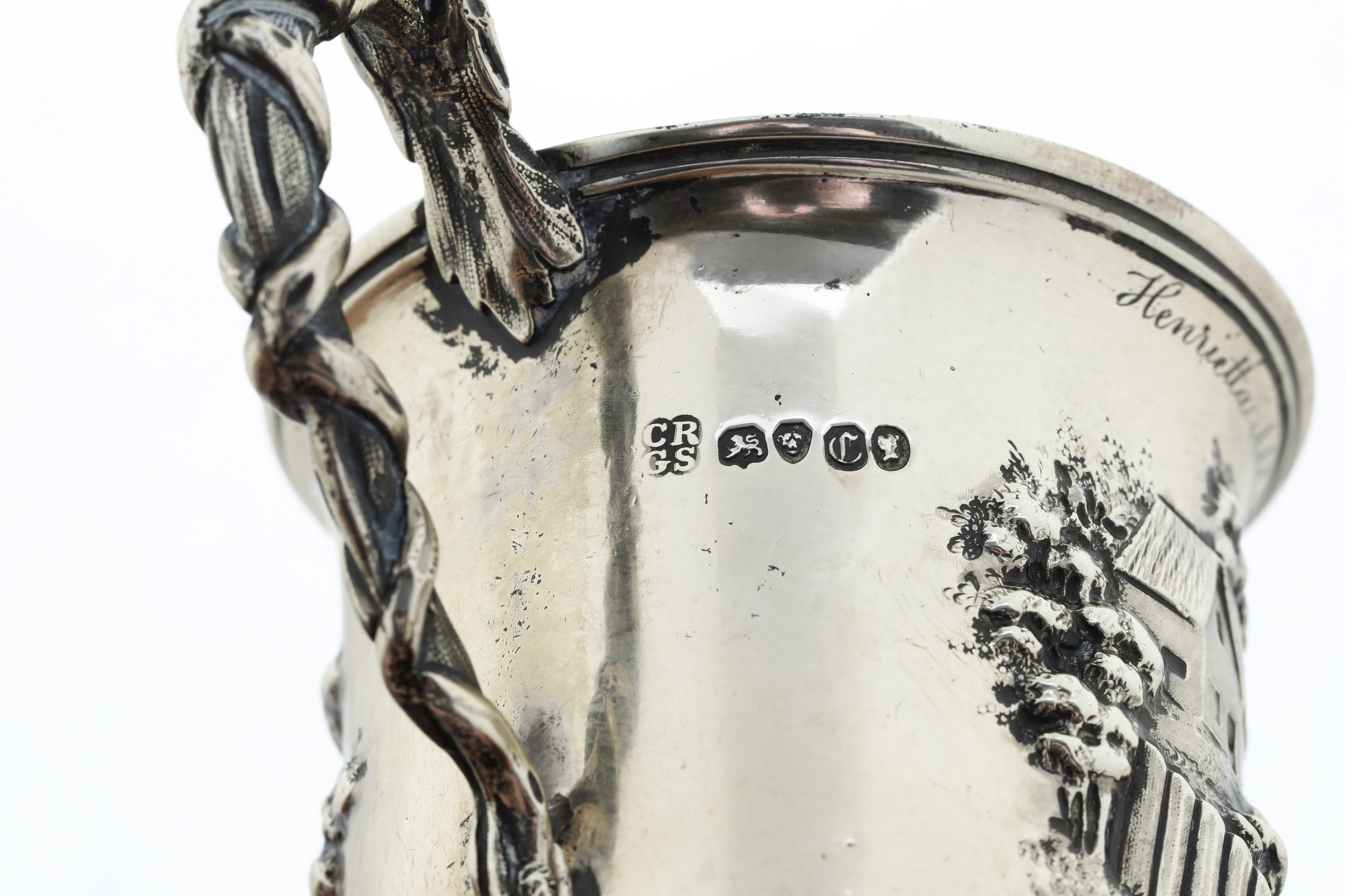 Mug. Londra 1838, Argentiere C.reily & G. Storer