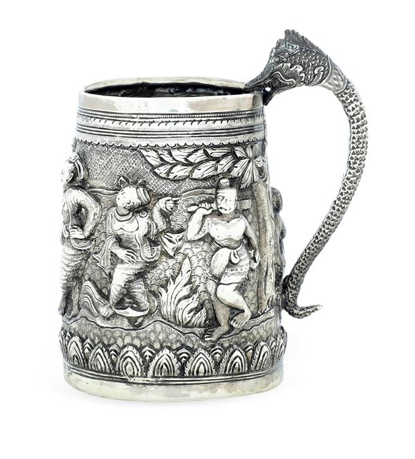 Boccale. Birmania XIX-XX secolo