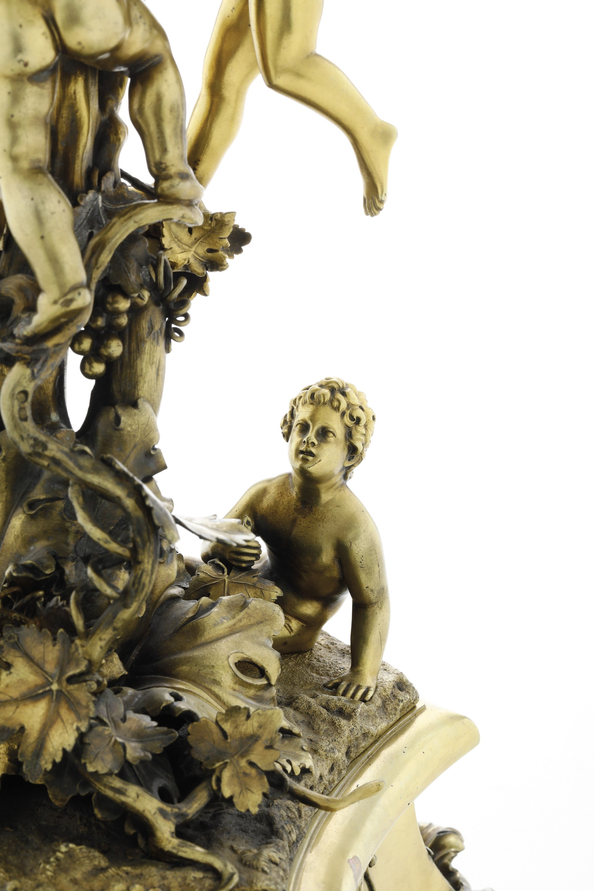 Monumentale Candelabro a Sei Fiamme. Londra 1839, Argentiere John Samuel Hunt