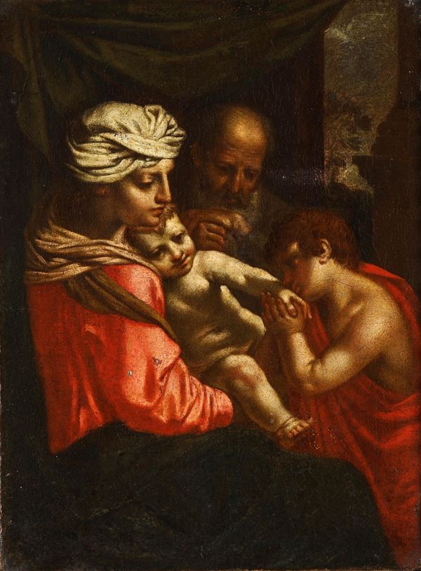 Sacra Famiglia con San Giovannino