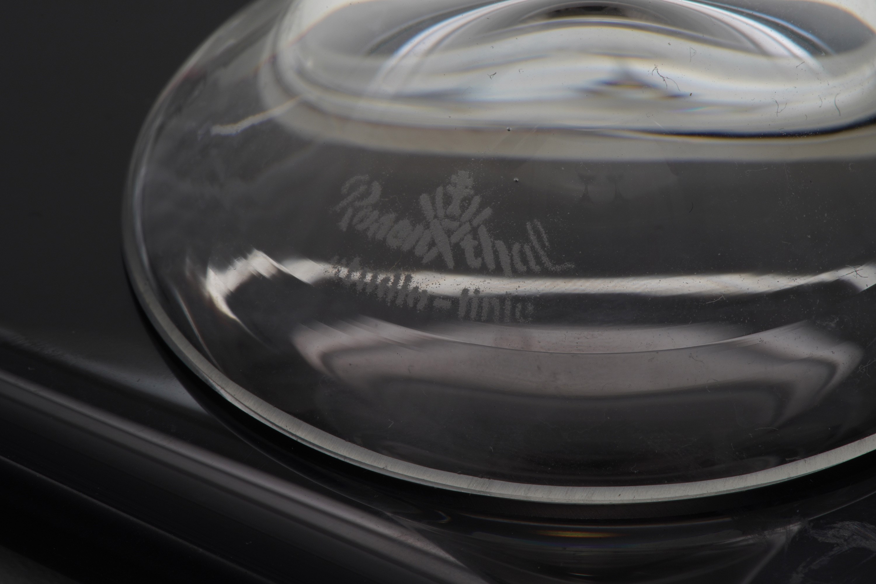 Rosenthal, Calici “Clarion” (dodici pezzi), cristallo inciso (XX secolo)