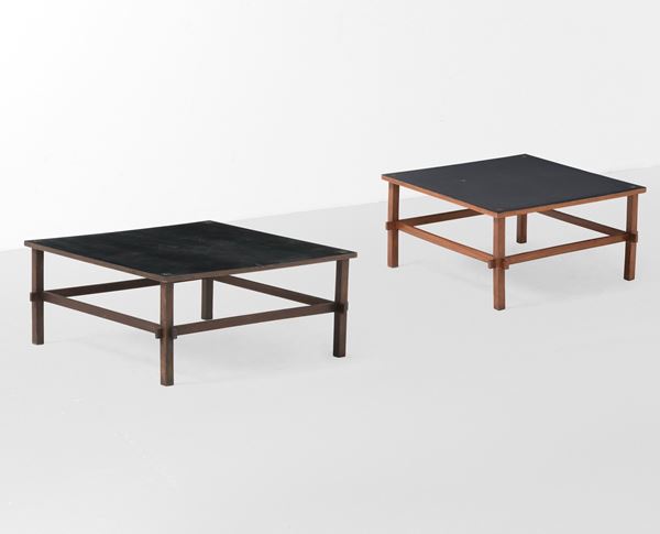 Gianfranco Frattini - Due tavoli bassi mod. 740