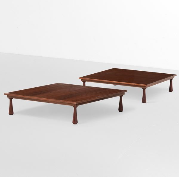 Angelo Mangiarotti - Due tavoli bassi