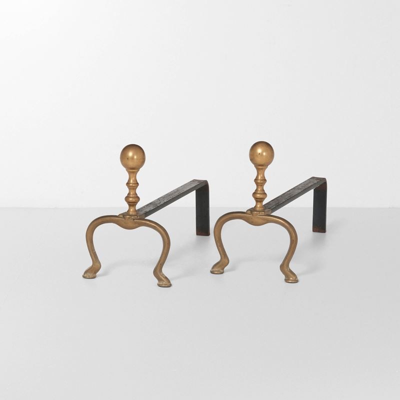 Due alari  - Auction Design Lab - Cambi Casa d'Aste