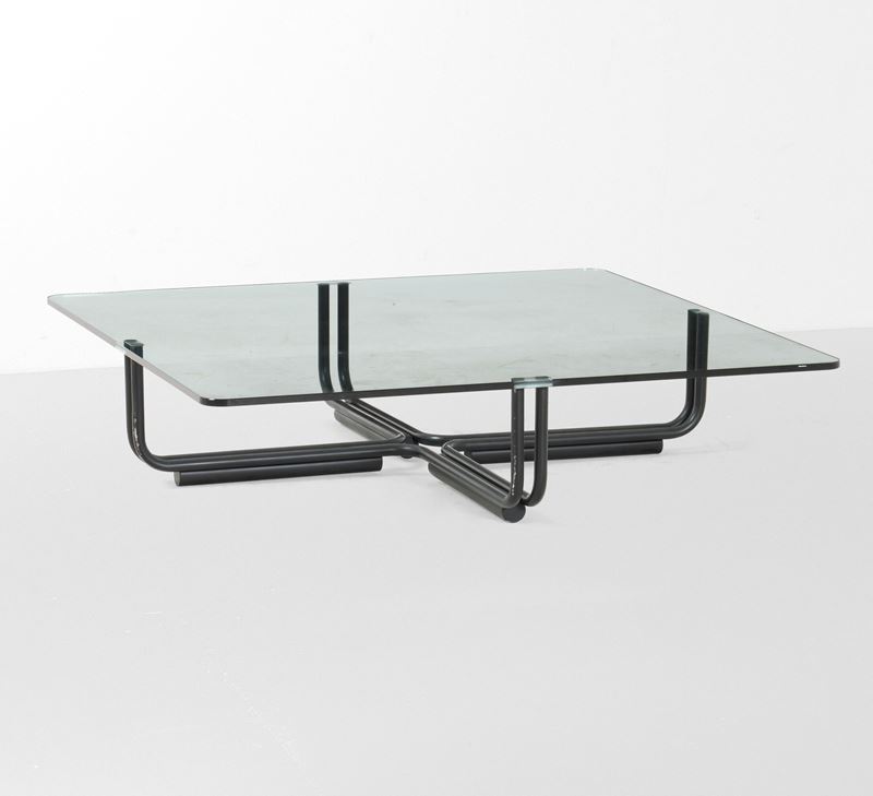 Gianfranco Frattini : Tavolo basso modello n.784  - Auction Design Lab - Cambi Casa d'Aste