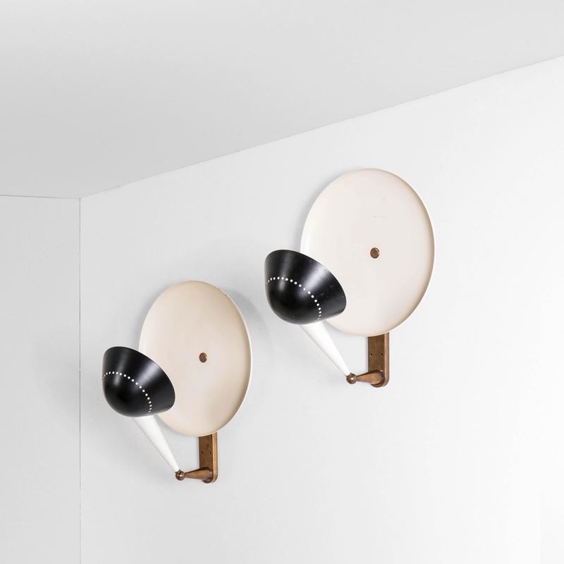 Stilnovo : Due lampade a parete  - Auction Design - Cambi Casa d'Aste