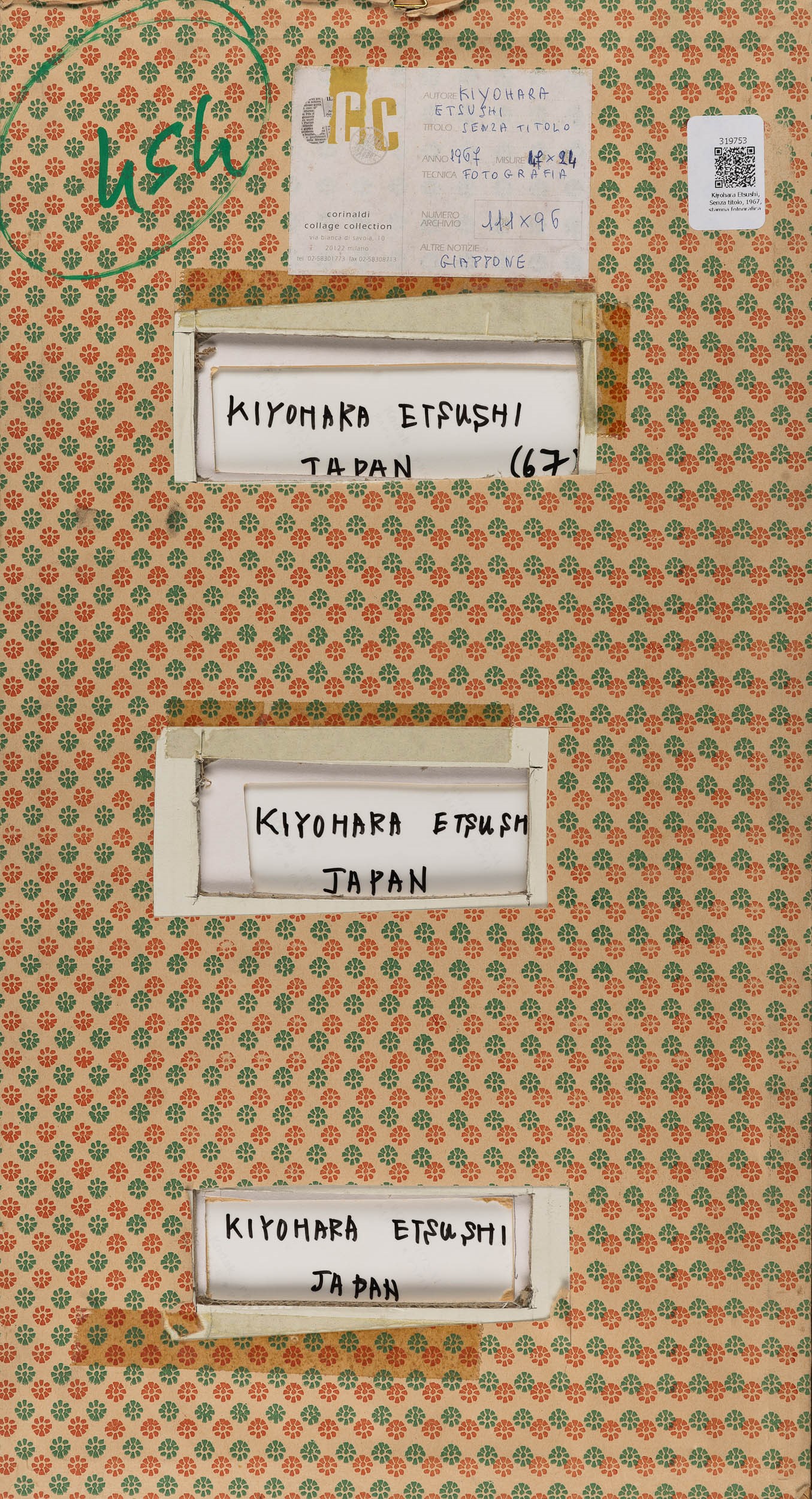 Etsushi Kiyohara - Senza Titolo