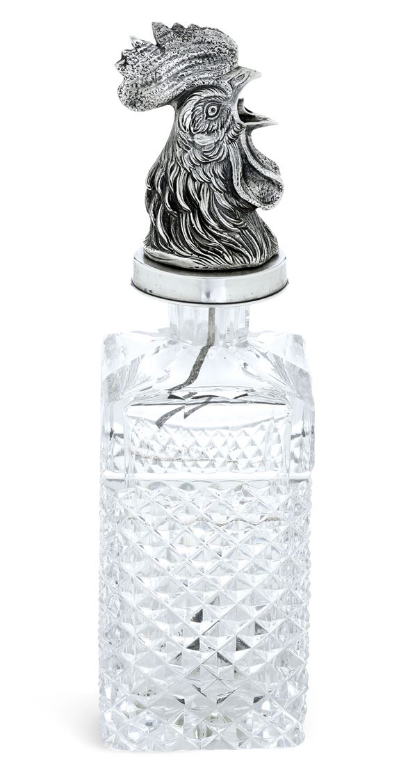 Bottiglia da liquore. Argenteria fiorentina del XX secolo per Maison Gucci