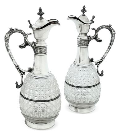Coppia di Versatoi. Argenteria Artistica, Inizi del XX Secolo