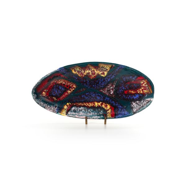 Svuotatasche ovale in ceramica