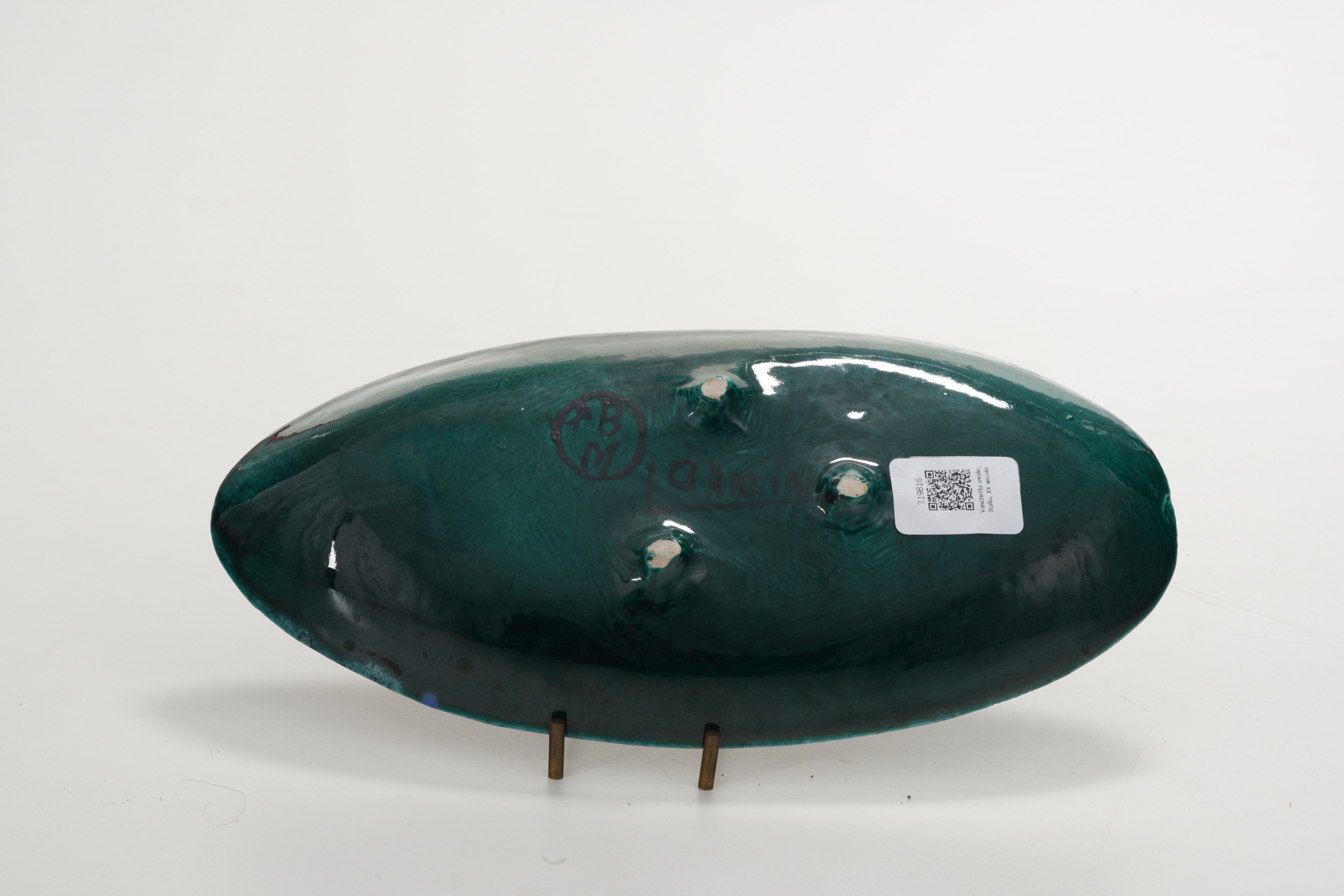 Svuotatasche Ovale in Ceramica