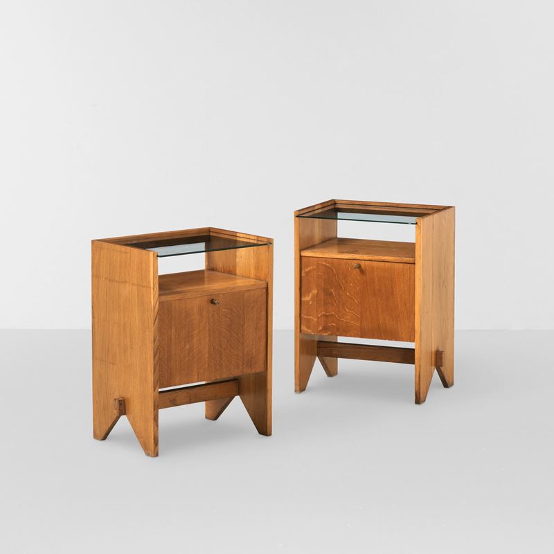 ISA : Due comodini  - Auction Design - Cambi Casa d'Aste