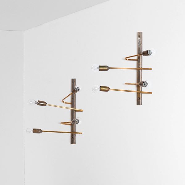 Due lampade da parete