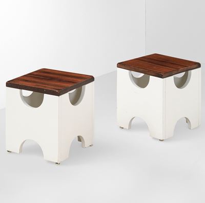 Coppia di Pouf Mod. T29