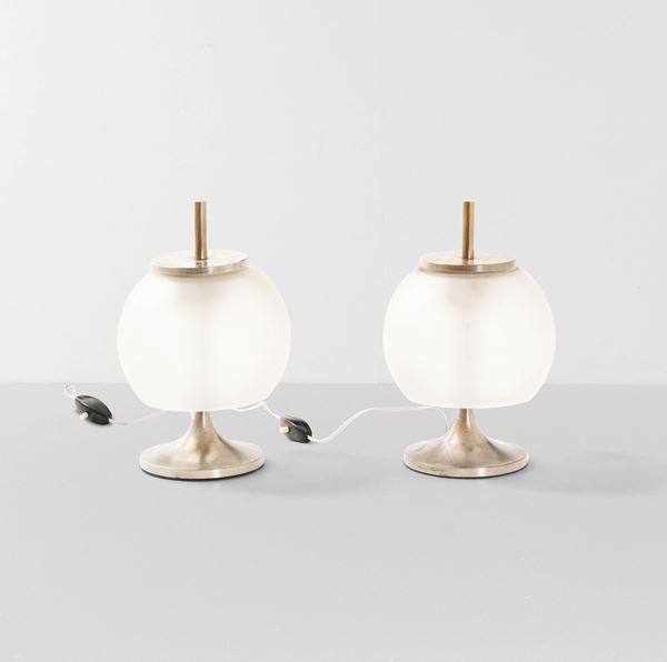 Coppia di lampade da tavolo mod. Chi