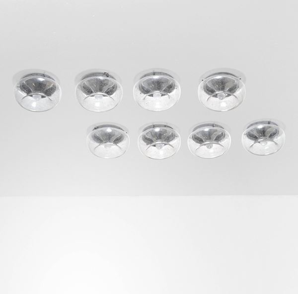 Otto lampade a plafone o a parete