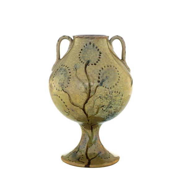 Vaso. Faenza, Manifattura Focaccia-Melandri, 1922-1931.