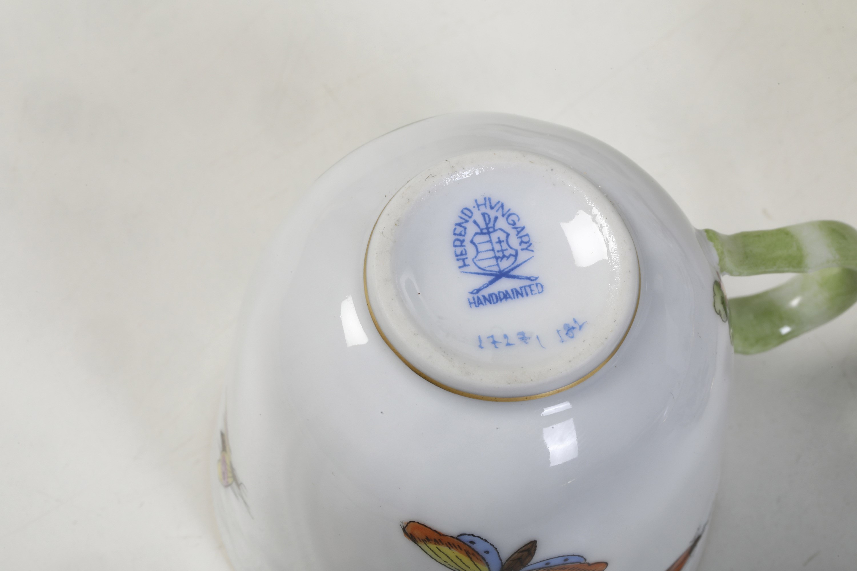 Servizio da Tavola "rothschild"ungheria, Manifattura Herend, Seconda Metà del XX Secolo