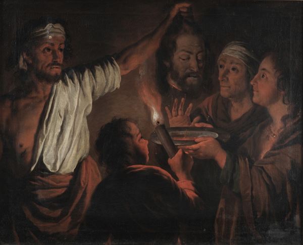 Salomé che riceve la testa del Battista