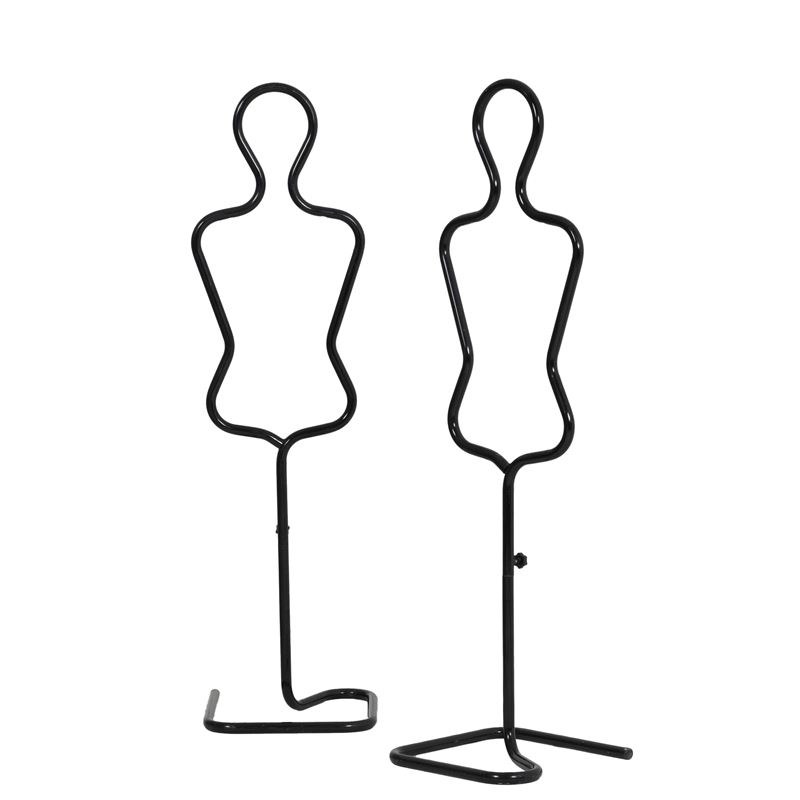 Coppia di sagome in metallo porta abiti, XX secolo  - Auction Antiques - Cambi Casa d'Aste