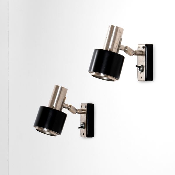 Stilnovo - Due lampade da parete orientabili