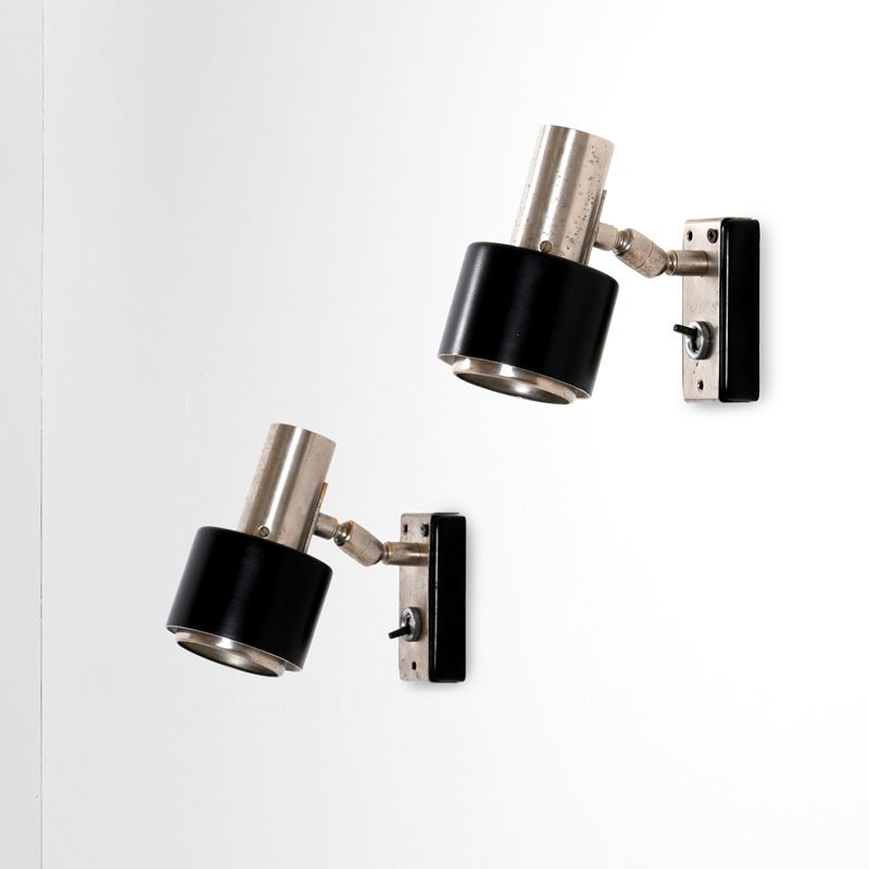 Stilnovo : Due lampade da parete orientabili  - Auction Design Lab - Cambi Casa d'Aste