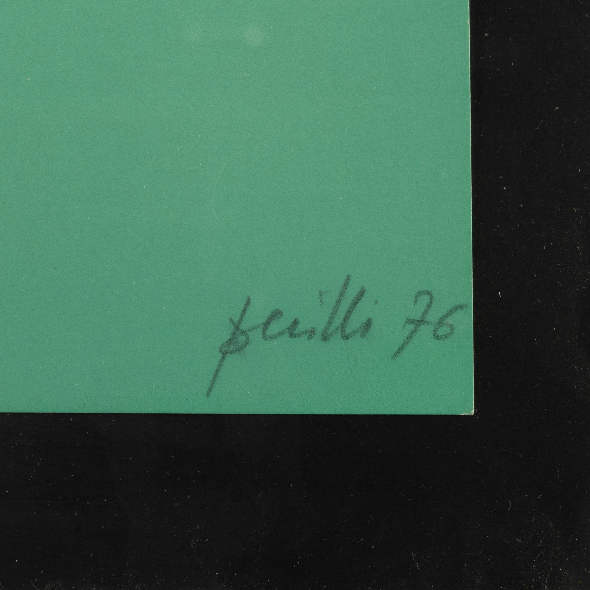 Achille Perilli - Magic, serigrafia, 1976