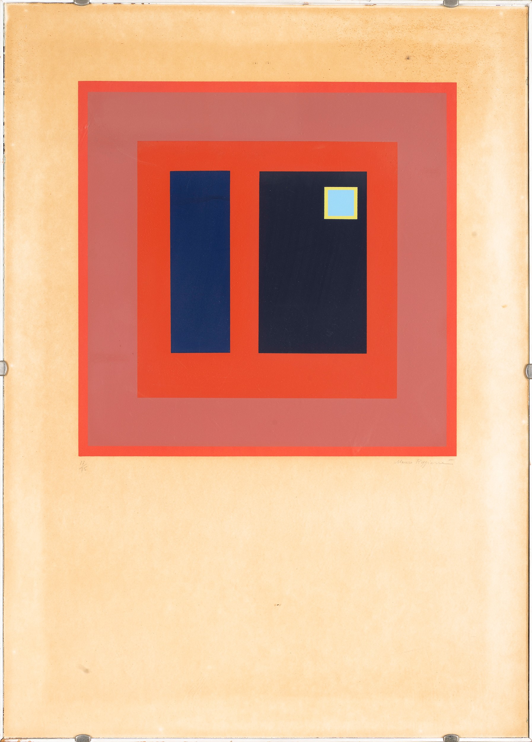 Mauro Reggiani - Senza titolo (serigrafia)