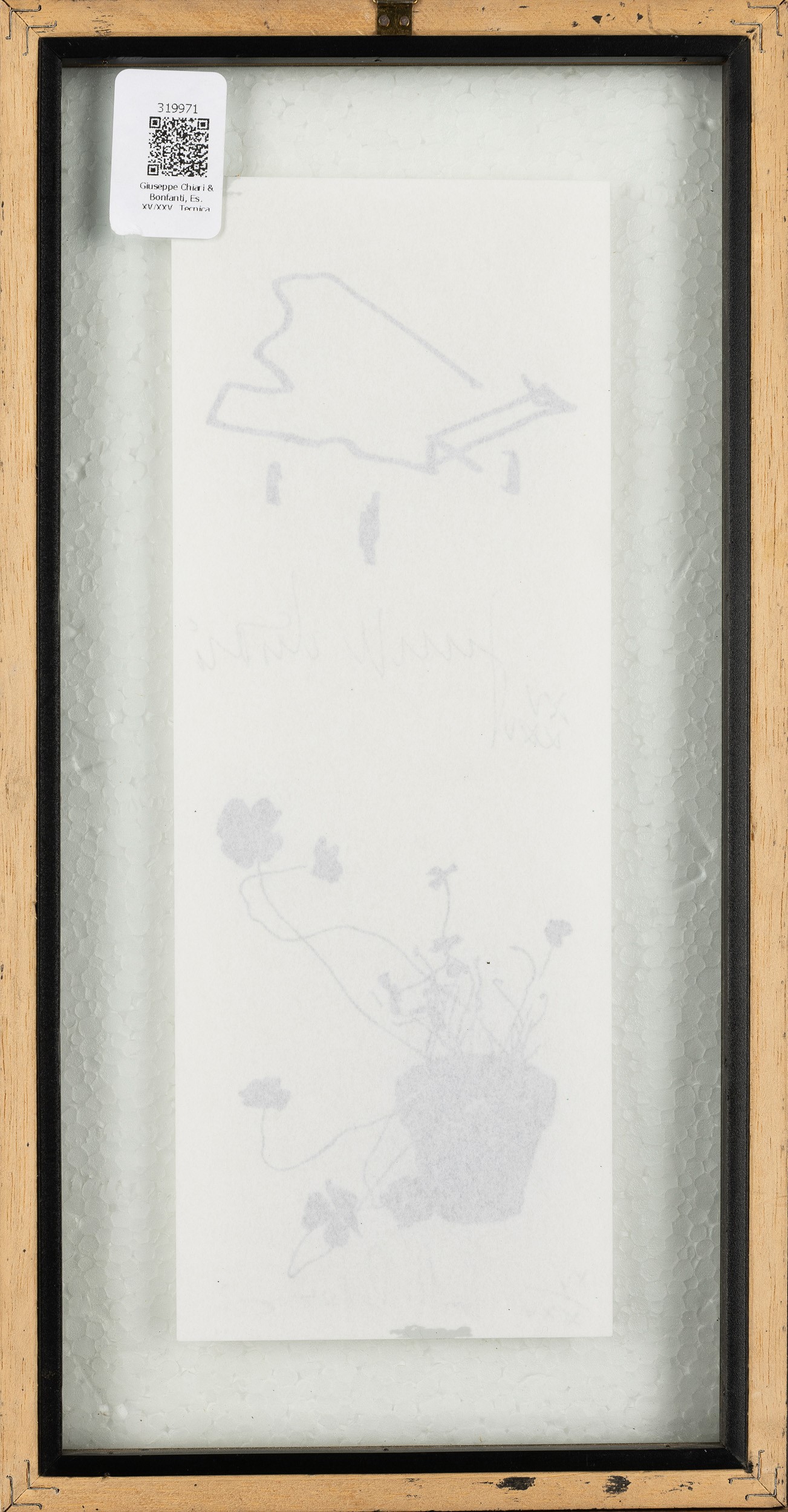Chiari & Bonfanti - Senza titolo, serigrafia/tecnica mista su carta