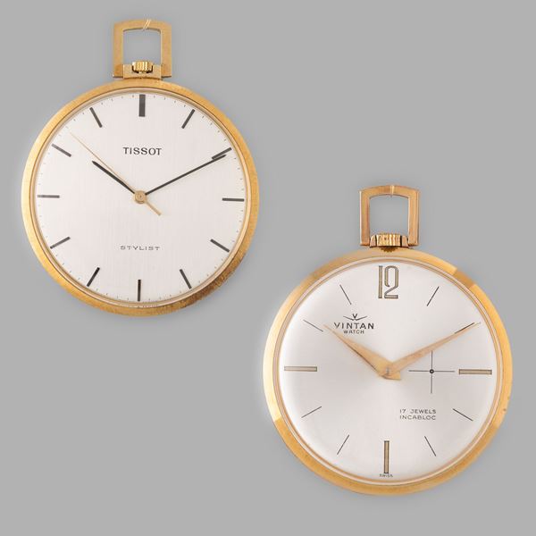 Lotto di due orologi da tasca